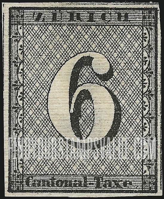 FindYourStampsValue: Cantonal Administration, Zurich: Numerals of Value