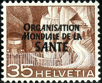 FindYourStampsValue: For The World Health Organization: Alpine Postal Road