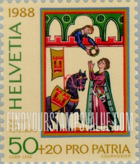 FindYourStampsValue: Semi-Postal: Rudolf von Rotenburg