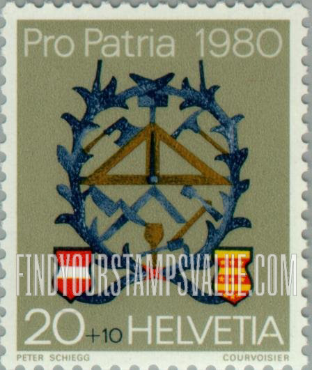 FindYourStampsValue: Semi-Postal: Masons’ and Carpenters’ Sign