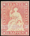 FindYourStampsValue: Federal Administration: Helvetia