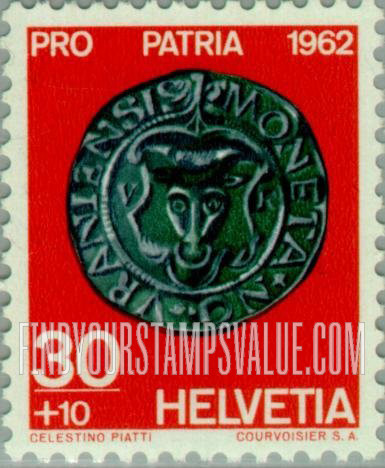 FindYourStampsValue: Semi-Postal, Coins: “Steer Head” Batzen, Uri, 1659