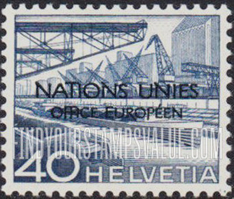 FindYourStampsValue: For The United Nations European Office: Harbor of the Rhine