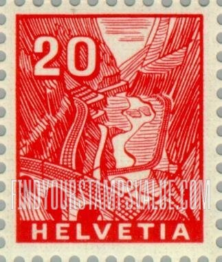 FindYourStampsValue: Federal Administration: St. Gotthard Railroad