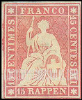 FindYourStampsValue: Federal Administration: Helvetia