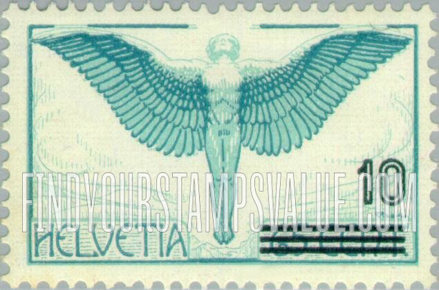 FindYourStampsValue: Air Post: Allegorical Figure of Flight