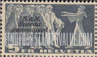FindYourStampsValue: For The International Labor Bureau: Diet of Stans, 1481