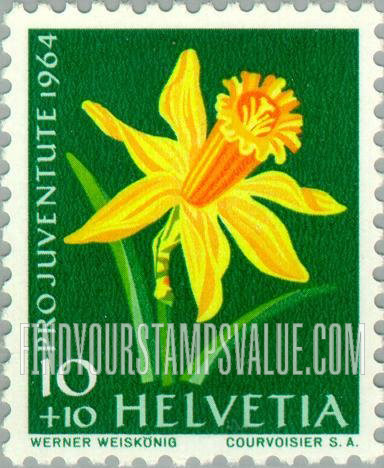 FindYourStampsValue: Semi-Postal: Daffodil