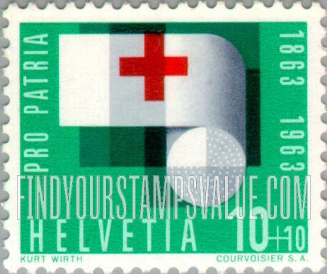 FindYourStampsValue: Semi-Postal: Bandage Roll