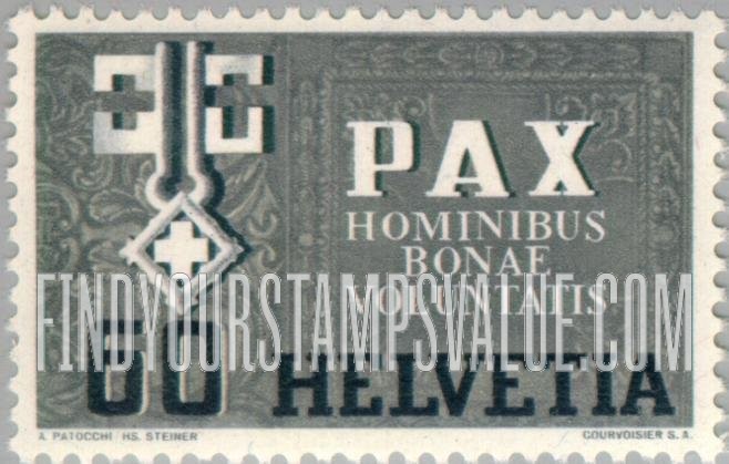 FindYourStampsValue: Federal Administration: Keys of peace