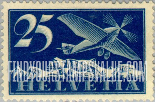 FindYourStampsValue: Air Post: Airplane