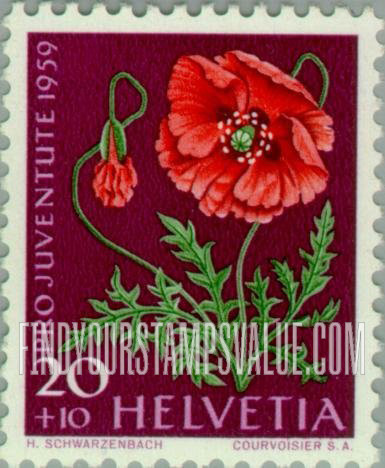 FindYourStampsValue: Semi-Postal: Poppy