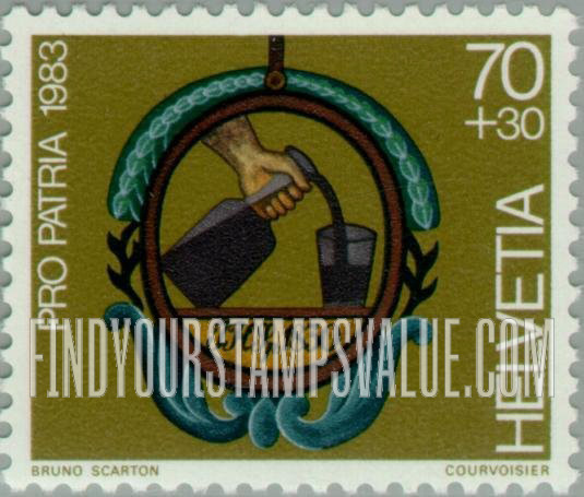 FindYourStampsValue: Semi-Postal: Tankard Inn, 1830