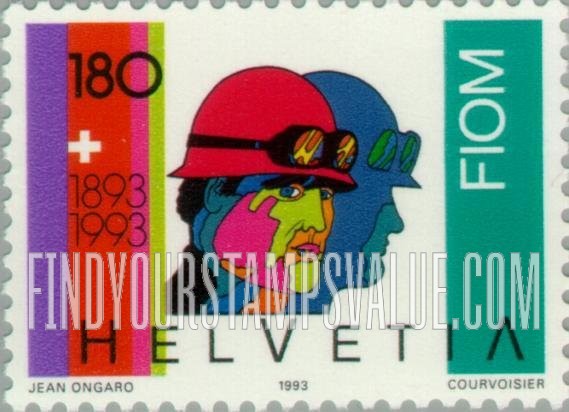 FindYourStampsValue: Federal Administration: International Metalworkers’ Federation, Centenary