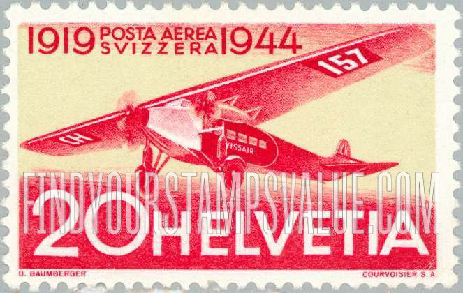 FindYourStampsValue: Air Post: Fokker