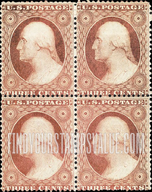 FindYourStampsValue: GEORGE WASHINGTON