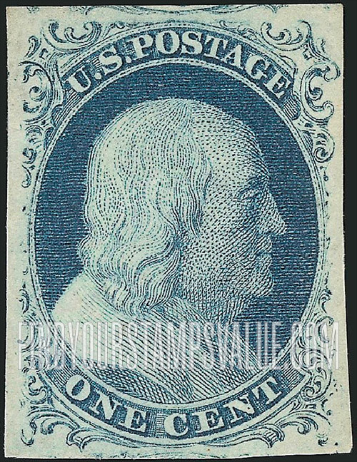 FindYourStampsValue: BENJAMIN FRANKLIN