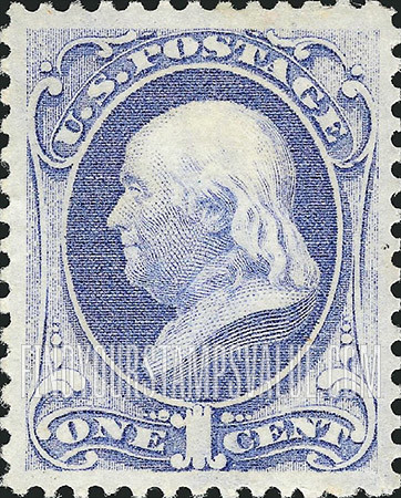 FindYourStampsValue: BENJAMIN FRANKLIN