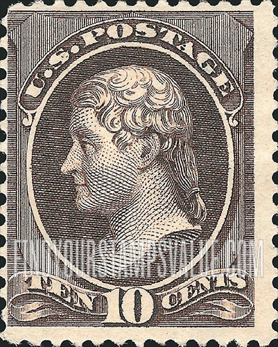 FindYourStampsValue: THOMAS JEFFERSON - Re-engraved