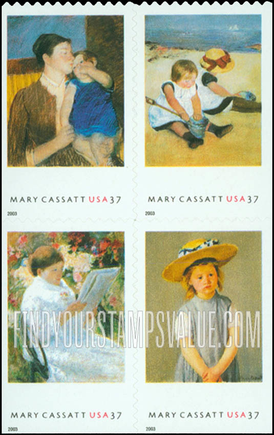 FindYourStampsValue: MARY CASSATT PAINTINGS