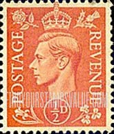 FindYourStampsValue: Great Britain (United Kingdom): King George VI