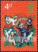 FindYourStampsValue: Great Britain (United Kingdom): Christmas - Angel and Shepherds
