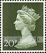 FindYourStampsValue: Great Britain (United Kingdom): Machin Definitives - Queen Elizabeth