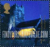 FindYourStampsValue: Great Britain (United Kingdom): Spirit & Faith - Church Floodlighting Project