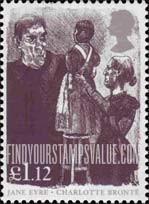 FindYourStampsValue: Great Britain (United Kingdom): Jane Eyre, by Charlotte Bronte - Inspection