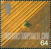 FindYourStampsValue: Great Britain (United Kingdom): Farmers - Satellite Agriculture