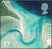 FindYourStampsValue: Great Britain (United Kingdom): Aerial Photographs of Coastline - Luskentyre