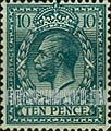 FindYourStampsValue: Great Britain (United Kingdom): King George V - Ten Pence
