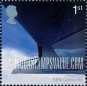 FindYourStampsValue: Great Britain (United Kingdom): Jet Aircraft - Concorde, 1976