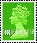 FindYourStampsValue: Great Britain (United Kingdom): Machin Definitives - Queen Elizabeth
