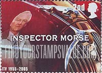 FindYourStampsValue: Great Britain (United Kingdom): Television Shows - Inspector Morse