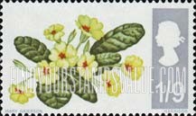 FindYourStampsValue: Great Britain (United Kingdom): British Flora - Primrose