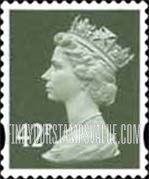 FindYourStampsValue: Great Britain (United Kingdom): Machin Definitives - Queen Elizabeth, Self-Adhesive Stamp