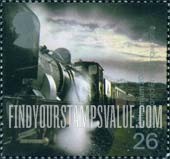 FindYourStampsValue: Great Britain (United Kingdom): Fire & Light - Rheilffordd Eryri/Snowdonia, Welsh Highlang Railway rebuilding Project