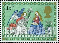 FindYourStampsValue: Great Britain (United Kingdom): Christmas - Annunciation