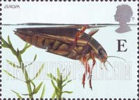 FindYourStampsValue: Great Britain (United Kingdom): Europa - Great Diving Beetle
