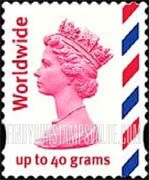 FindYourStampsValue: Great Britain (United Kingdom): Queen Elizabeth II, Self-Adhesive Booklet Stamp