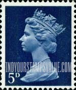 FindYourStampsValue: Great Britain (United Kingdom): Machin Definitives - Queen Elizabeth
