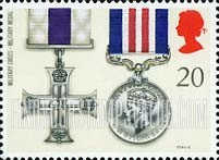 FindYourStampsValue: Great Britain (United Kingdom): Gallantry Awards - Military Cross, Military Medal