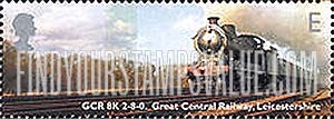 FindYourStampsValue: Great Britain (United Kingdom): Locomotives - GCR 8K 2-8-0