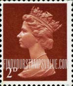 FindYourStampsValue: Great Britain (United Kingdom): Machin Definitives - Queen Elizabeth