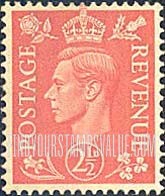 FindYourStampsValue: Great Britain (United Kingdom): King George VI