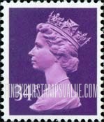 FindYourStampsValue: Great Britain (United Kingdom): Machin Definitives - Queen Elizabeth