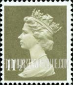 FindYourStampsValue: Great Britain (United Kingdom): Machin Definitives - Queen Elizabeth