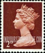 FindYourStampsValue: Great Britain (United Kingdom): Machin Definitives - Queen Elizabeth