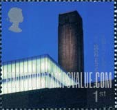 FindYourStampsValue: Great Britain (United Kingdom): Art & Craft - Tate Gallery of Modern Art, London